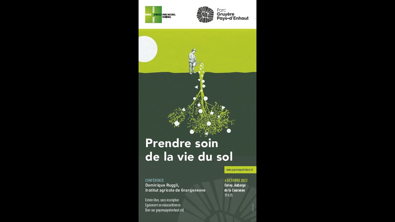Conférence du Parc - Dominique Ruggli - Prendre soin de la vie du sol