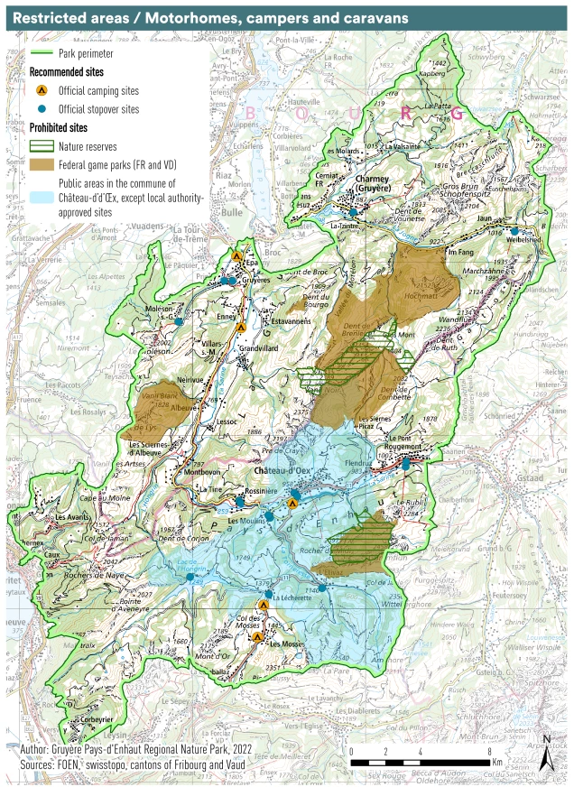 Motorhomes and campers and caravans