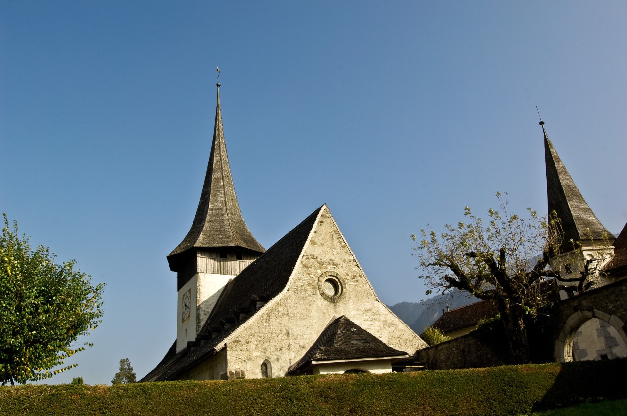 Rougemont-Château-d'Oex par Cierne Picat Eglise