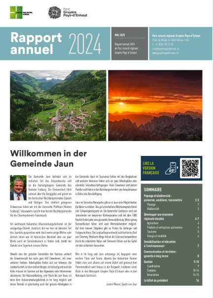 1e page Rapport annuel