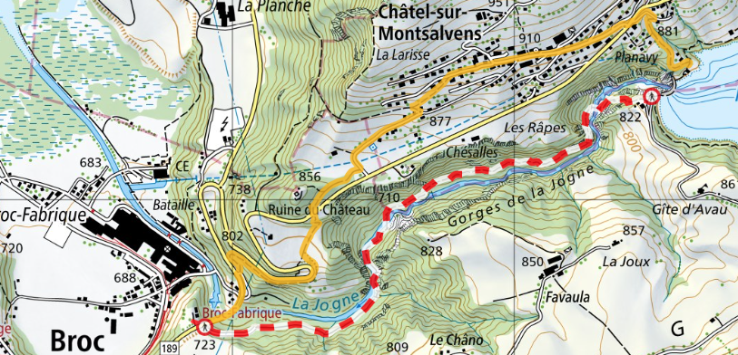 Fermeture Gorges de la Jogne