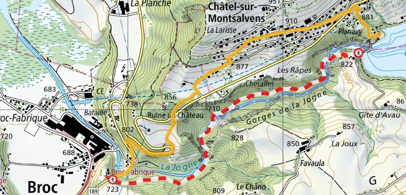 Fermeture Gorges de la Jogne