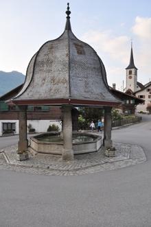 La fontaine de Lessoc