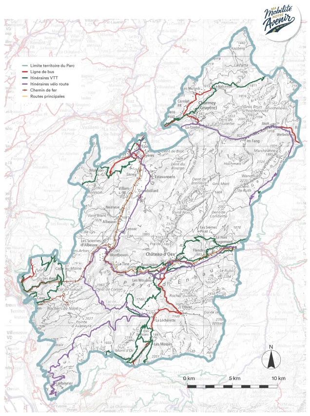 Carte mobilité Parc
