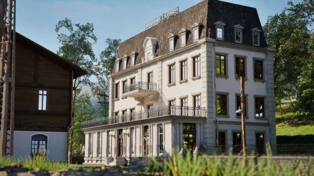 Reconstitution 3D Montbovon @Rendr
